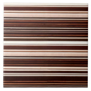 Carreau Collection moderne Brown Blanc Luxe Linge Texture