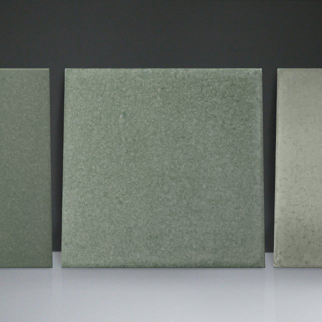 Carreau Collection Vert Sauge EMMA Élégant Rustique (Créateur téléchargé)