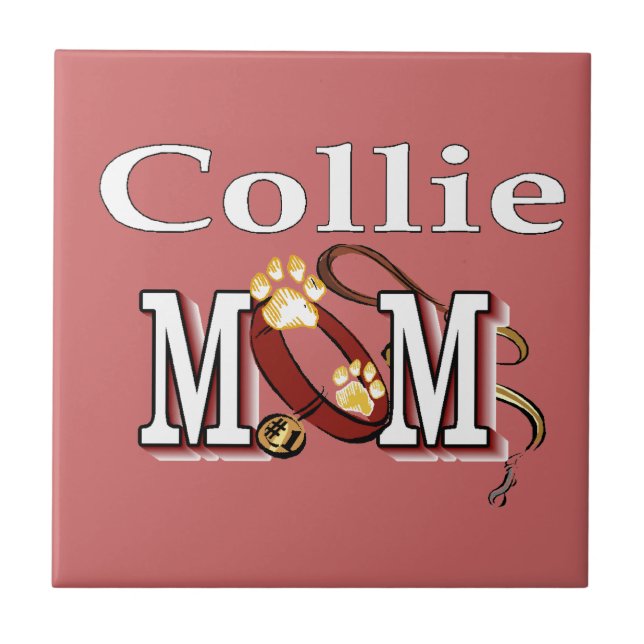 Carreau Collie Mom Gifts (Devant)
