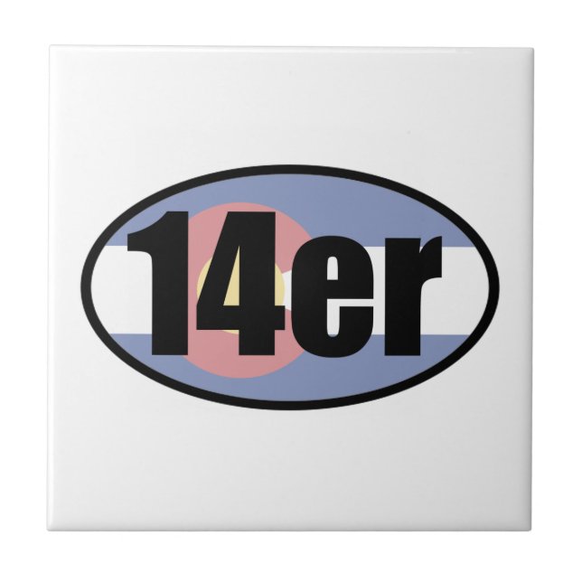 Carreau Colorado 14ers (Devant)