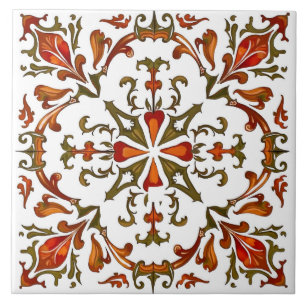 Carreau Coloré, Méditerranéen, mosaïque, Marocain,