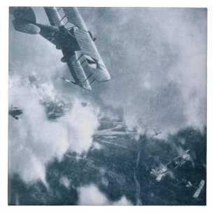 Carreau Combat aérien sur le front occidental, Première