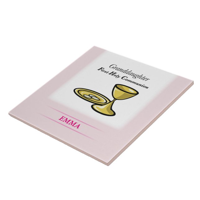Carreau Communion Corps et Sang Petite-fille (Côté)