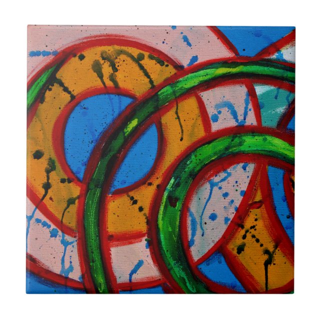 Carreau Composition #20 par Michael Moffa (Devant)