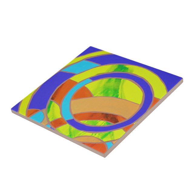 Carreau Composition #27 par Michael Moffa (Côté)