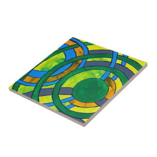 Carreau Composition #28 par Michael Moffa