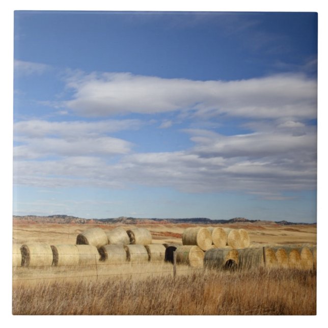 Carreau Comté de Crook, Balles de foin (Devant)