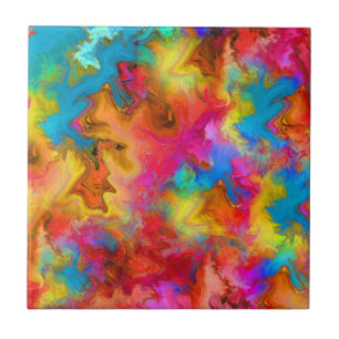 Carreau conception arc-en-ciel