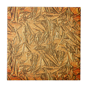 Carreau Conception d'aspect de feuille de métal rouillée