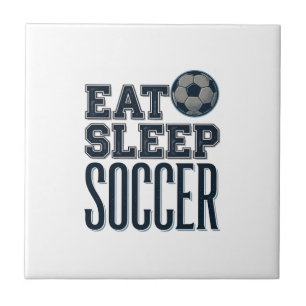 Carreau Conception de chemise de football vintage Eat Slee