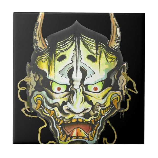 Carreau Conception de diable Oni (Devant)