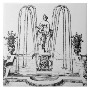 Carreau Conception de fontaine "des jardins de Wilton",