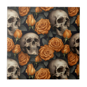 Carreau Conception de la série A Skull and Roses 11