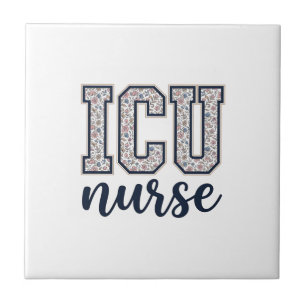 Carreau Conception de maillot universitaire floral d'infir