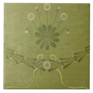 Carreau Conception de papier peint "de Margarete de La",