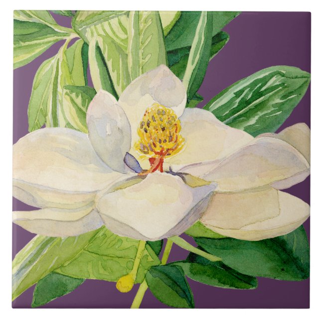 Carreau Conception décorative florale de tuile d'art de (Devant)