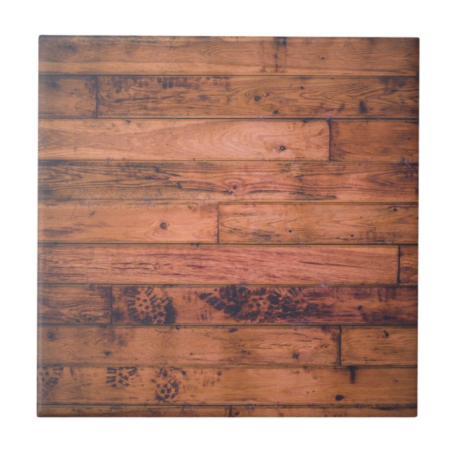 Carreau Conception en bois de plancher (Devant)