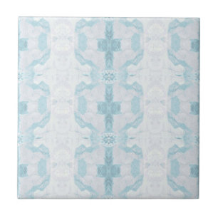 Carreau Conception géométrique diamant aqua turquoise