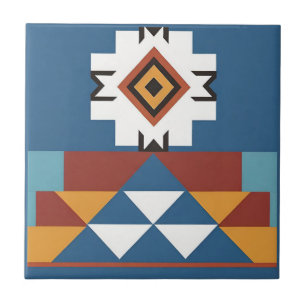 Carreau Conception inspirée par les tribus amérindiennes