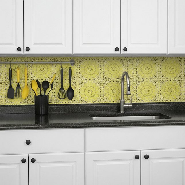 Carreau Conception orientale jaune (Créateur téléchargé)