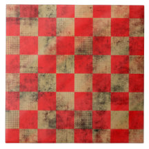Conception texturée de damier d'échecs classique e