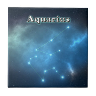 Carreau constellation d'Aquarius