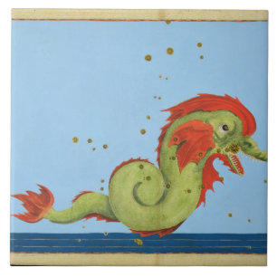 Carreau Constellation de Poissons, de "Uranometria" par