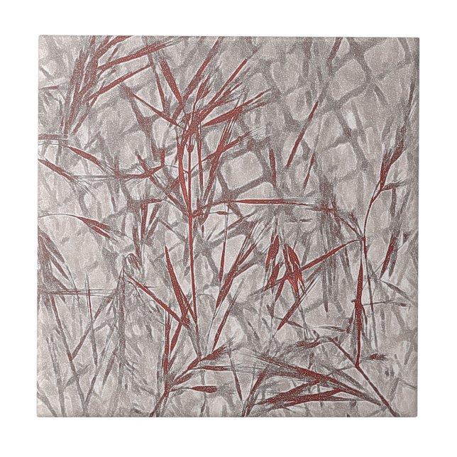 Carreau Construction en rouille et gris (Devant)