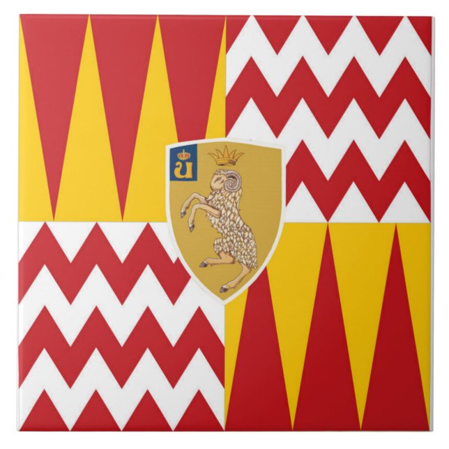 Carreau Contrada di Valdimontone (Vallée du bélier) (Devant)