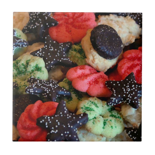 Carreau Cookies de vacances (Devant)
