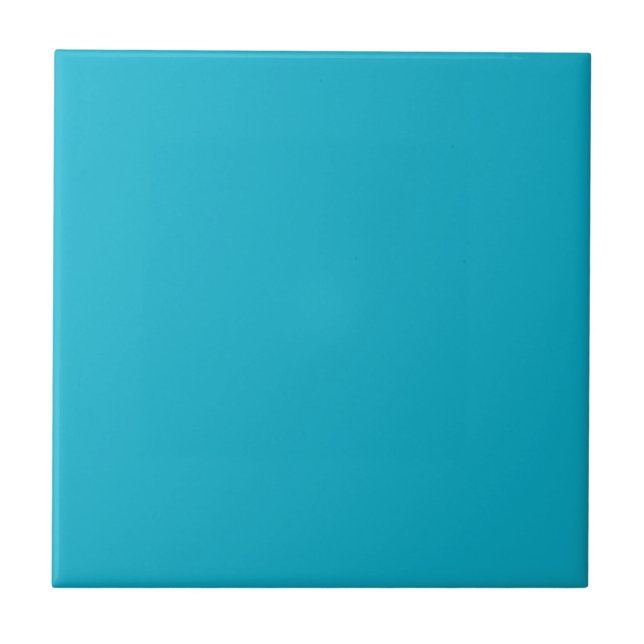 Carreau Coordination Mandala Blue Ceramic Tile (Devant)
