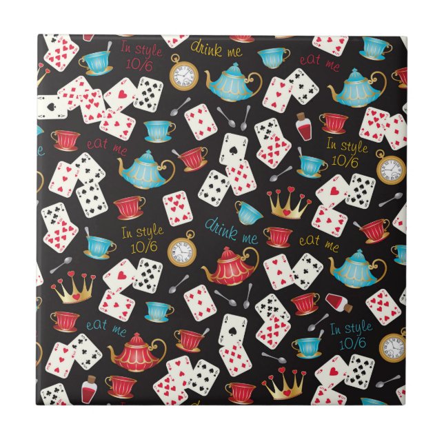 Carreau Copies du pays des merveilles (Devant)