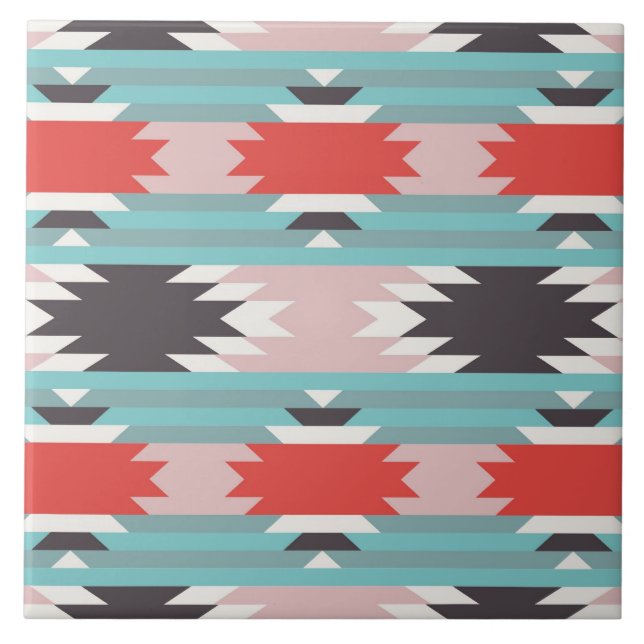 Carreau Copies tribales aztèques de Natif américain de (Devant)