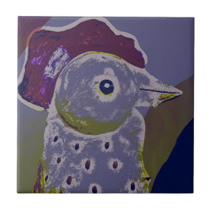 Carreau Coq Abstrait 2