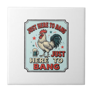 Carreau Coq drôle gravure vintage design de t-shirt (2)_1