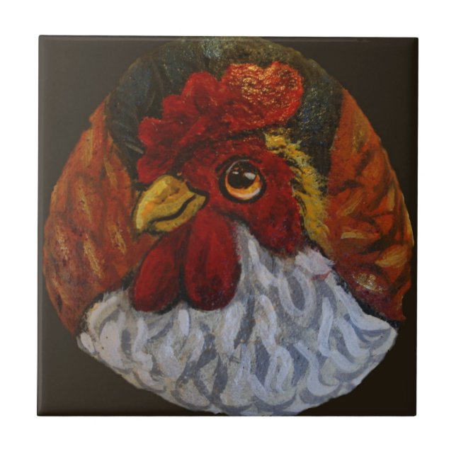 Carreau Coq impertinent (Devant)