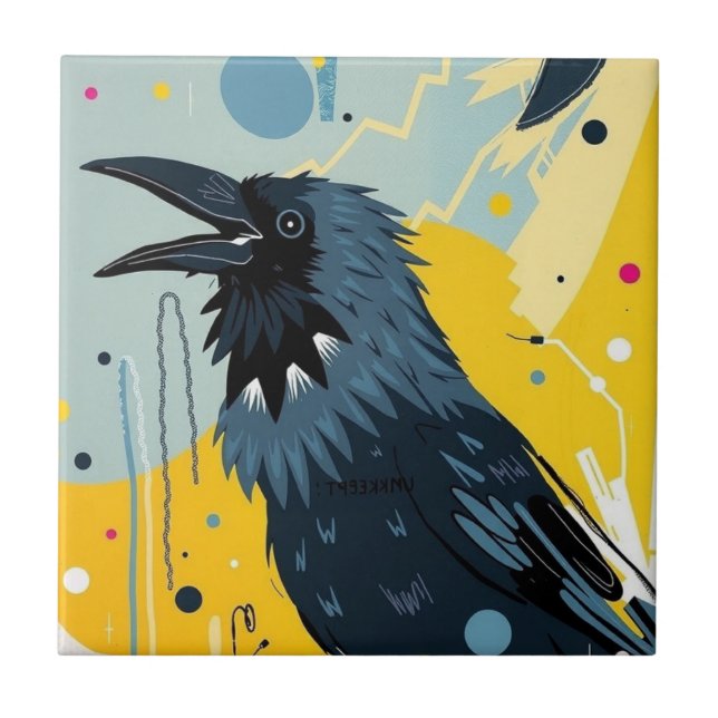 Carreau Corbeau (miroir B) (Devant)