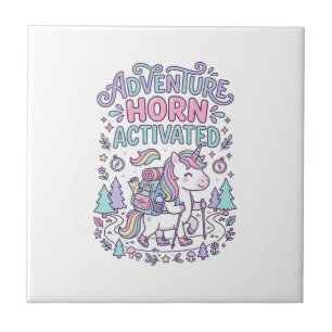 Carreau Corne d'Aventure de Licorne Activée Graphique Past