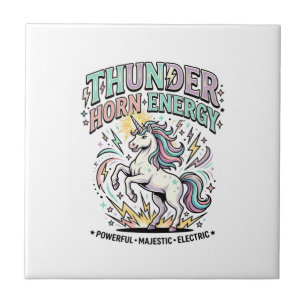 Carreau Corne de Tonnerre Licorne Énergie Produit Style Ré