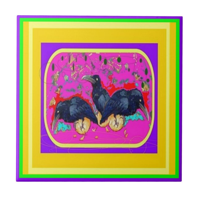 Carreau Corneilles de festival par Sharles (Devant)