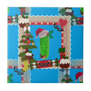 Carreau cornichon de Noël