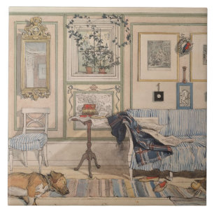 Carreau Cosy Corner (par Carl Larsson)