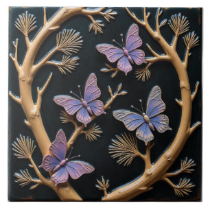 Carreau Cotillon Papillon