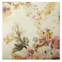 Cottagecore Décor Botanique Vintage Carrelage céra