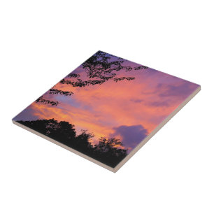 Carreau coucher de soleil