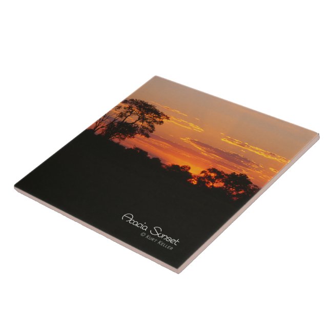 Carreau Coucher de soleil Acacia (Côté)