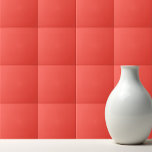 Carreau Coucher de soleil clair orange corail rouge<br><div class="desc">Coucher de soleil clair orange corail rouge design.</div>