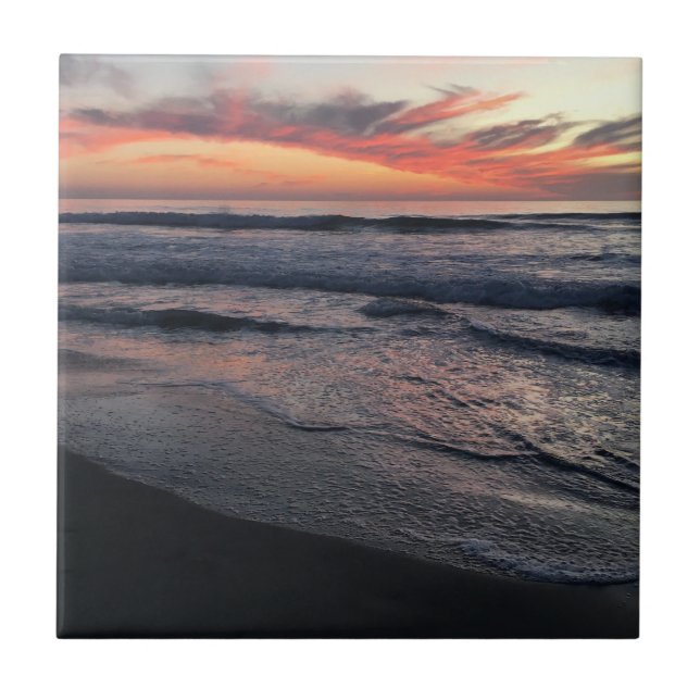 Carreau Coucher de soleil de San Diego (Devant)