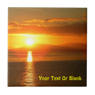 Carreau Coucher de soleil du passage intérieur