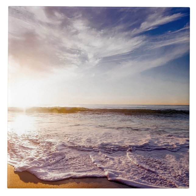 Carreau Coucher de soleil en Californie...magnifique (Devant)